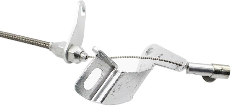 Tiny Force 24" Throttle & Kickdown Cable Carb Bracket Linkage & Return Spring Kit Compatible with Chrysler Mopar 727 Compatible with Dodge - Image 5